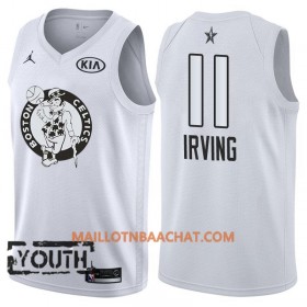 Maillot NBA Boston Celtics Kyrie Irving 11 2018 All-Star Jordan Brand Blanc Swingman - Enfant
